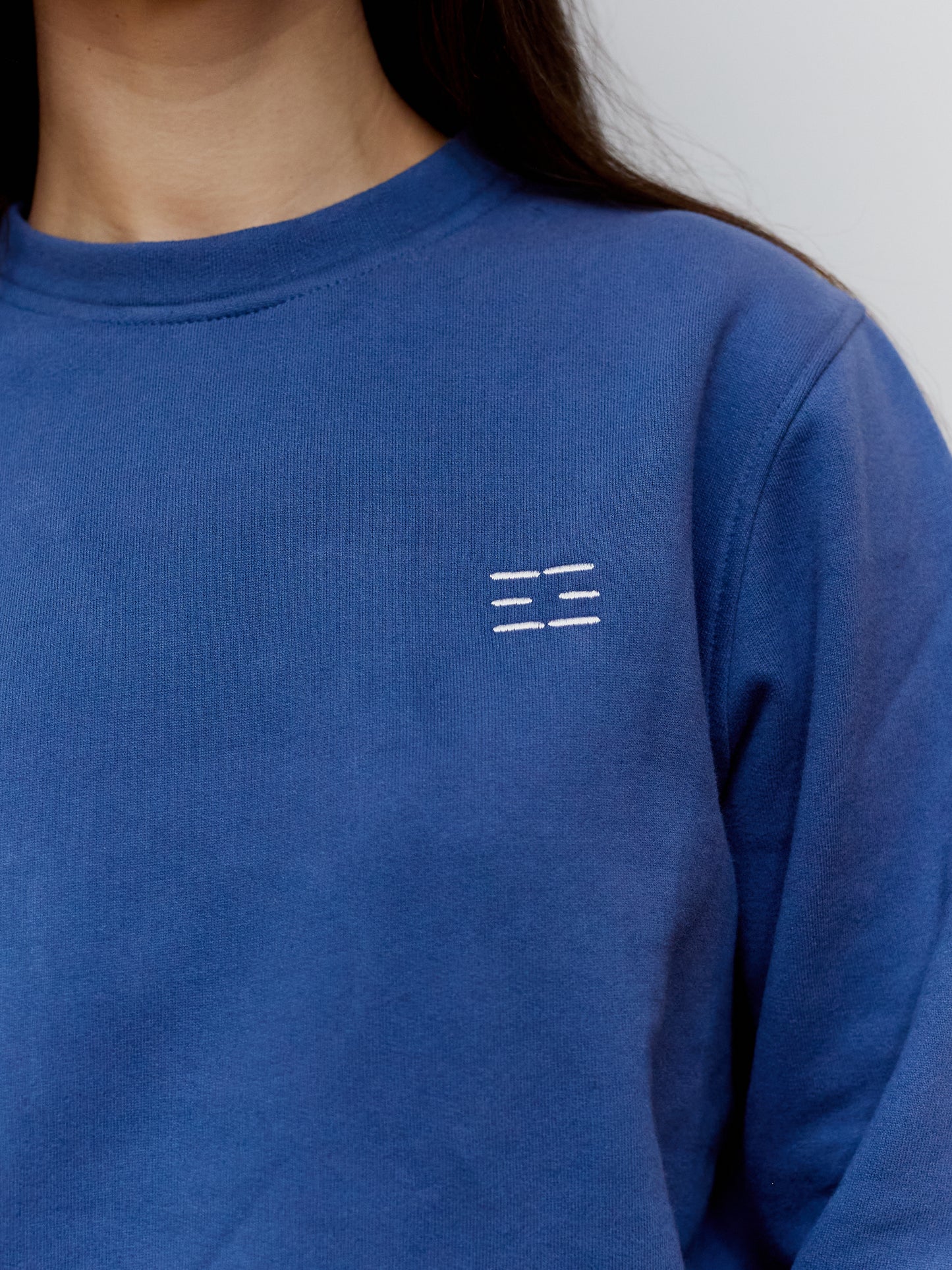 Blue Classic Crewneck